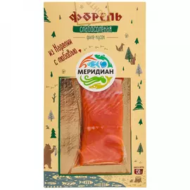 Форель филе-кусок Меридиан слабосоленая 150 г