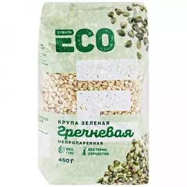 Гречка Лента ECO зеленая 450 г