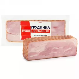 Грудинка варено-копченая Ремит Домашняя 390 г