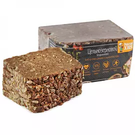 Хлеб Рижский Хлеб из смеси ржаной и пшеничной муки цельнозерновой бездрожжевой заварной 300 г в нарезке