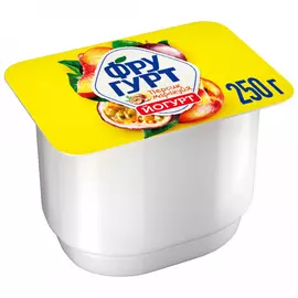 Йогурт Фругурт персик маракуйя 2.5% 250 г