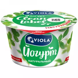 Йогурт Viola натуральный 3.4% 180 г