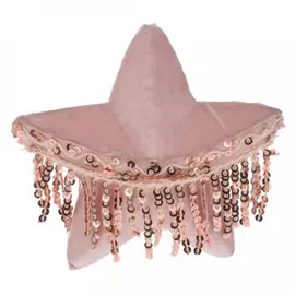 Ёлочное украшение Koopman Звезда с бахромой 9 см