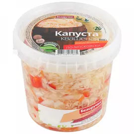 Капуста Белоручка квашеная по-московски 1 кг