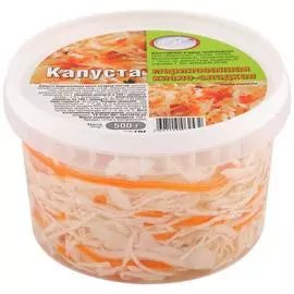 Капуста ФЭГ маринованная кисло-сладкая 500 г