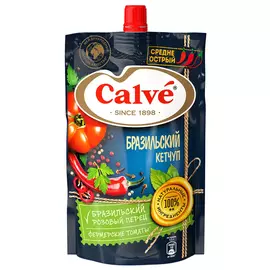 Кетчуп Calve Бразильский средне-острый 350 г
