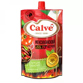 Кетчуп Calve Мексиканский 350 г