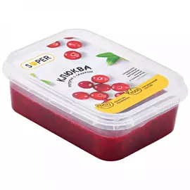 Клюква Super протертая с сахаром 200 г