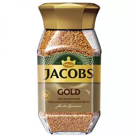 Кофе Jacobs Gold растворимый 190 г