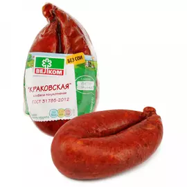 Колбаса полукопченая Велком Краковская 360 г