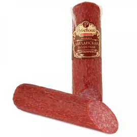 Колбаса сырокопченая Рублевский МК Миланская полусухая 270 г