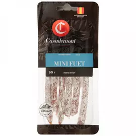 Колбаса сыровяленая Casademont Мини Фуэт 90 г