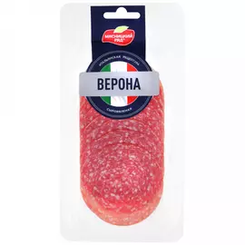 Колбаса сыровяленая Мясницкий ряд Верона нарезка 90 г