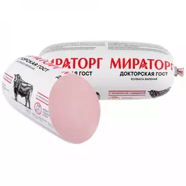 Колбаса вареная Мираторг Докторская 470 г