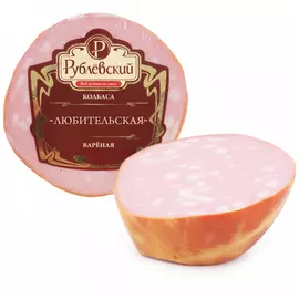 Колбаса вареная Рублевский МК Любительская 0.15-0.3 кг