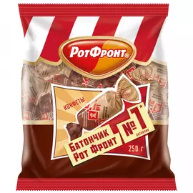 Конфеты Рот Фронт Батончики шоколадно-сливочные 250 г