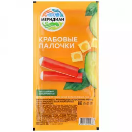 Крабовые палочки Меридиан охлажденные 200 г