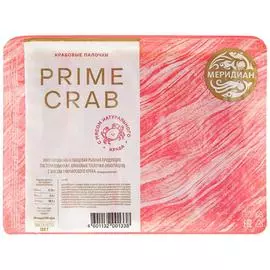 Крабовые палочки Меридиан Prime Crab 180 г