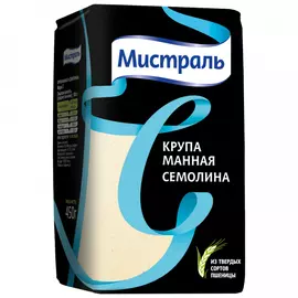 Крупа манная Мистраль Семолина 450 г