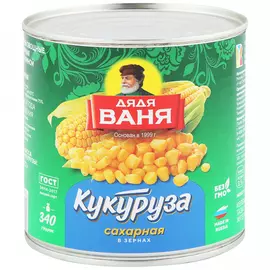 Кукуруза Дядя Ваня сладкая 340 г