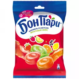 Леденцы Бон Пари Фруктовый микс 500 г