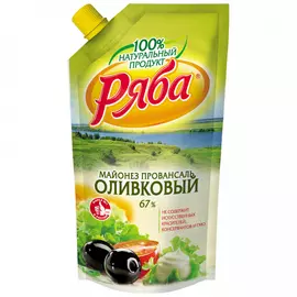 Майонез Ряба Провансаль оливковый пакет 256 г