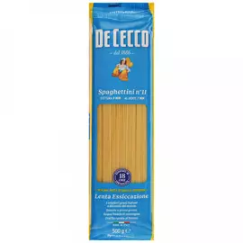 Макаронные изделия De Cecco №11 Spaghettini 500 г