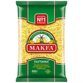Макаронные изделия Makfa Вермишель паутинка 400 г