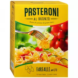Макаронные изделия Pasteroni №170 Farfalle 400 г