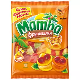 Мармелад Mamba жевательный Сочный центр 140 г