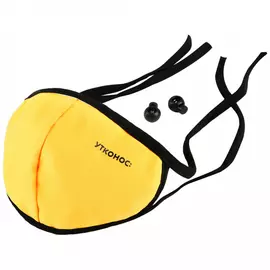 Маска Утконос немедицинская тканевая многоразовая пятислойная