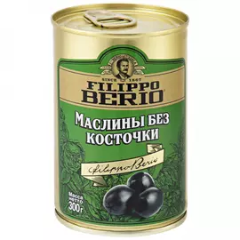 Маслины Filippo Berio без косточки 300 г