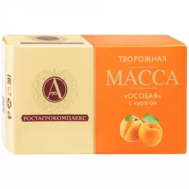 Масса А.Ростагрокомплекс творожная особая с курагой 23% 100 г