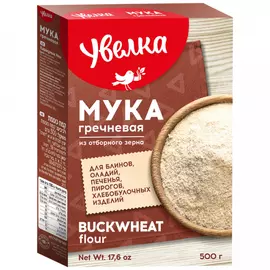 Мука Увелка гречневая 500 г