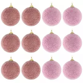 Набор елочных украшений Koopman шары 8 см 12 штук