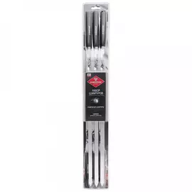 Набор шампуров Forester с деревянными ручками 55 см 6 штук