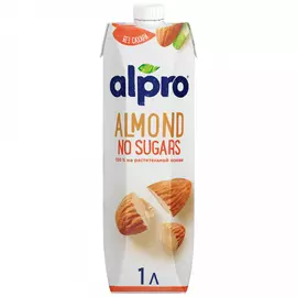 Напиток Alpro Миндальный растительный без сахара 1.1% 1 л