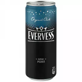 Напиток Evervess Блэк Роял газированный 0.33 л