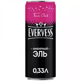 Напиток Evervess Имбирный эль газированный 0.33 л