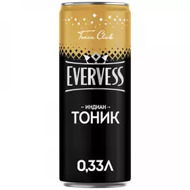 Напиток Evervess Тоник газированный 0.33 л