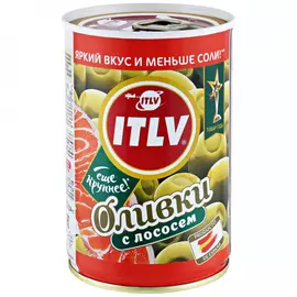 Оливки ITLV с лососем 300 г