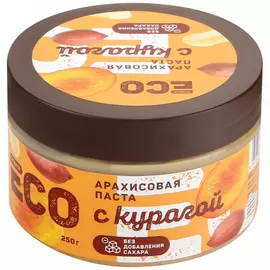 Паста Лента Eco арахисовая с курагой 250 г