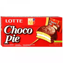 Печенье Lotte Chocopie 168 г