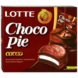 Печенье Lotte Chocopie Cacao 336 г