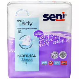 Прокладки урологические Seni Lady normal для женщин 10 штук