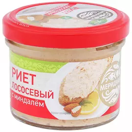 Риет Меридиан ЭКО лососевый миндаль 100 г