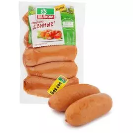 Сардельки Велком свиные 460 г