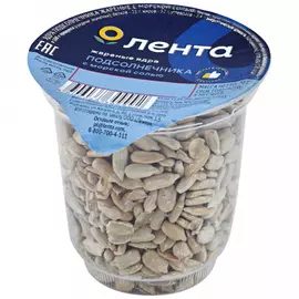 Семечки подсолнечника Лента жареные соленые стакан 70 г