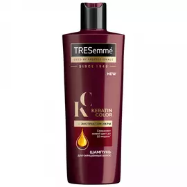 Шампунь для волос TRESemmе Keratin Color с экстрактом икры 400 мл