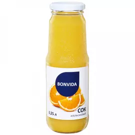 Сок Bonvida Апельсиновый 0.25 л